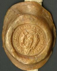 1 vue  - Contre-sceau de Guillaume de Melun, archevêque de Sens (ouvre la visionneuse)
