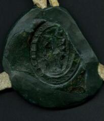 1 vue  - Contre-sceau de Thibaut IV, comte de Champagne, roi de Navarre (première empreinte) (ouvre la visionneuse)