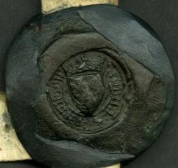 1 vue  - Contre-sceau de la prévôté de Bétry et Vermenton (ouvre la visionneuse)