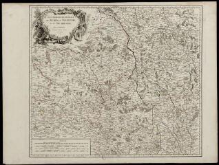 1 vue Gouvernements généraux du Berry, du Nivernais et du Bourbonnais / par le sieur Robert, géographe ordinaire du roi.