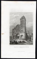 1 vue  - Église de la Madeleine à Vézelay : (Nivernais) / Rouargue frères del & sc. (ouvre la visionneuse)