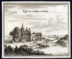 1 vue  - Eglise des Cordeliers de Tanlay / [Israël Sylvestre del. et Lith.]. (ouvre la visionneuse)