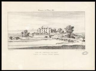1 vue  - Vue du Château de Pacy / D\'après une gravure d\'Israël Sylvestre ; Bachelier Lith. (ouvre la visionneuse)