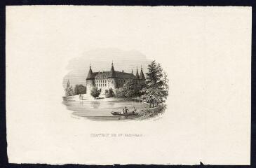 1 vue  - Château de St Fargeau / Rauch del. ; Noyon je[une] sc. (ouvre la visionneuse)