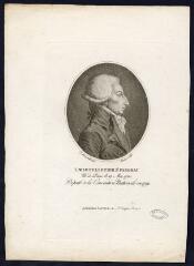 1 vue  - L. M. Le pelletier St Fargeau : né à Paris le 29 Mai 1760, député de la Convention Nationale en 1792 / F. Bonneville del. ; Sandoz sculp. (ouvre la visionneuse)