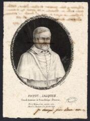 2 vues Amyot, Jacques, grand aumônier de France, évêque d'Auxerre / I. Baron del. ; Lith. de Gallot.