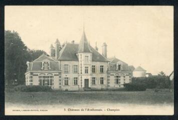 1 vue 3. Châteaux de l'Avallonnais. Champien.