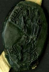 1 vue Contre-sceau d'A[lbert Suebeer], archevêque d'Armagh