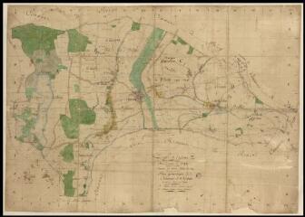 1 vue Plan de masse de la commune de Sépeaux. – [S.l.] : [s.n.], 1807.