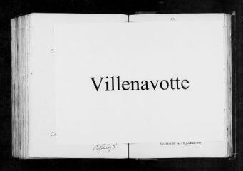 4 vues Villenavotte : T ( 1893-1902 ) - 5 Mi 1238/ 32
