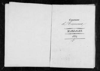 186 vues Annoux : M ( 1833-1872 ) - 5 Mi 65/9