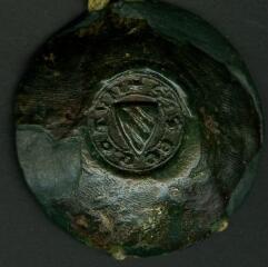 1 vue  - Contre-sceau de Gui de Frôlois dit Ragot, seigneur de Champlost (ouvre la visionneuse)